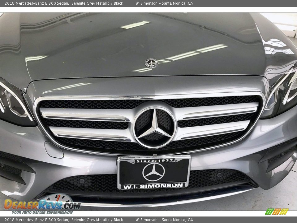 2018 Mercedes-Benz E 300 Sedan Selenite Grey Metallic / Black Photo #30