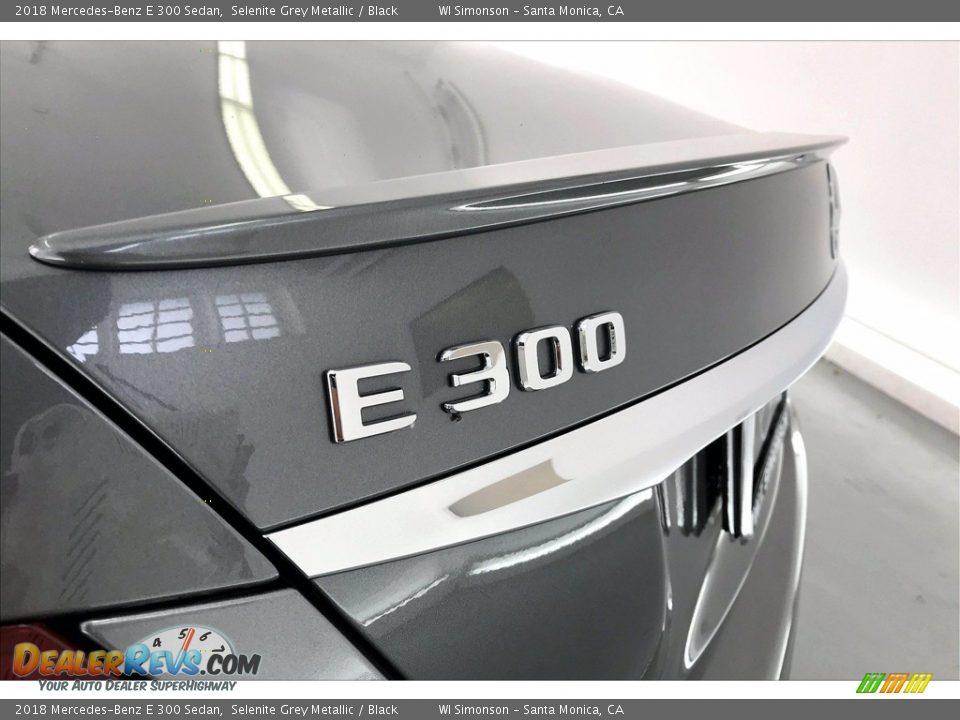 2018 Mercedes-Benz E 300 Sedan Selenite Grey Metallic / Black Photo #31