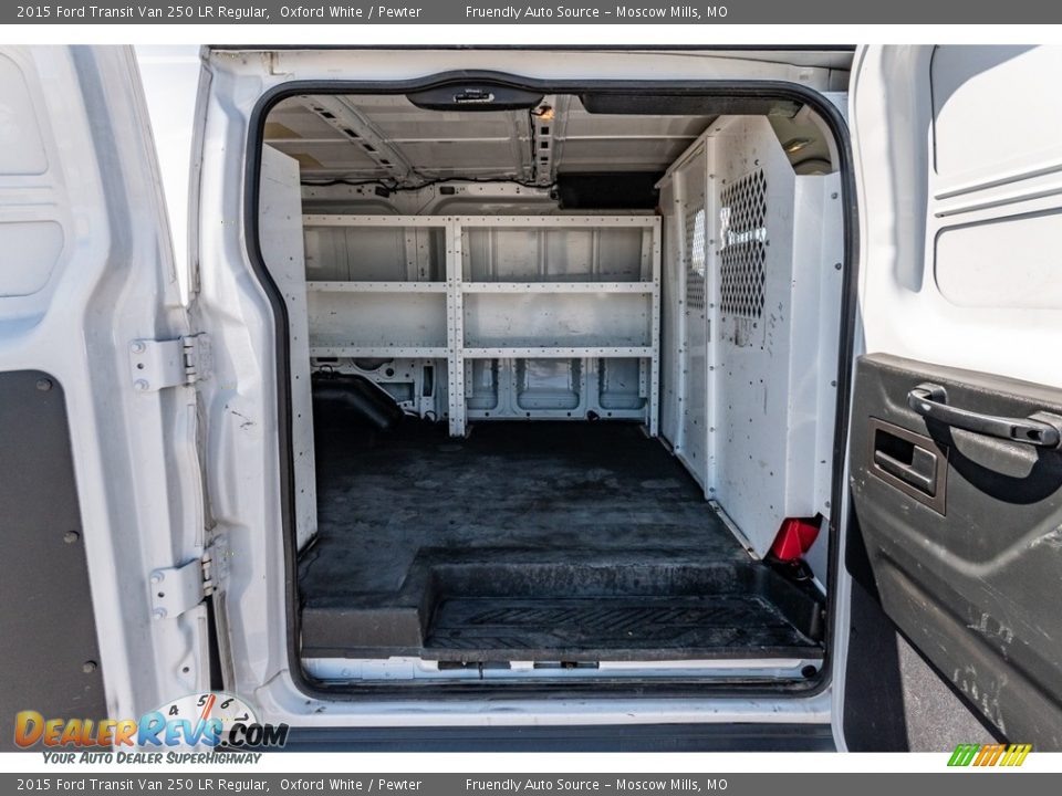 2015 Ford Transit Van 250 LR Regular Oxford White / Pewter Photo #23