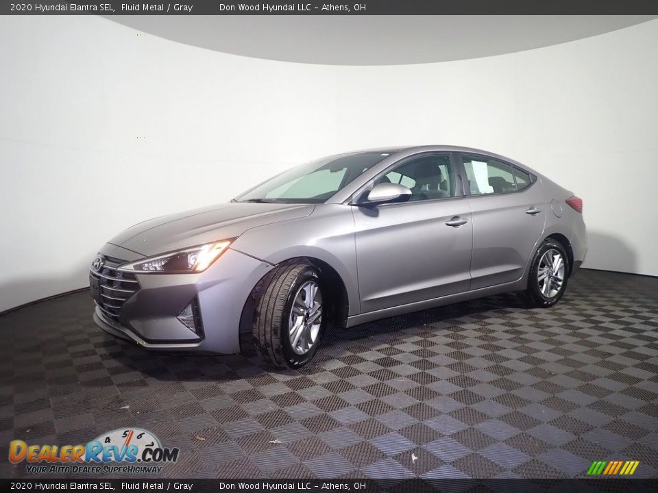 2020 Hyundai Elantra SEL Fluid Metal / Gray Photo #9