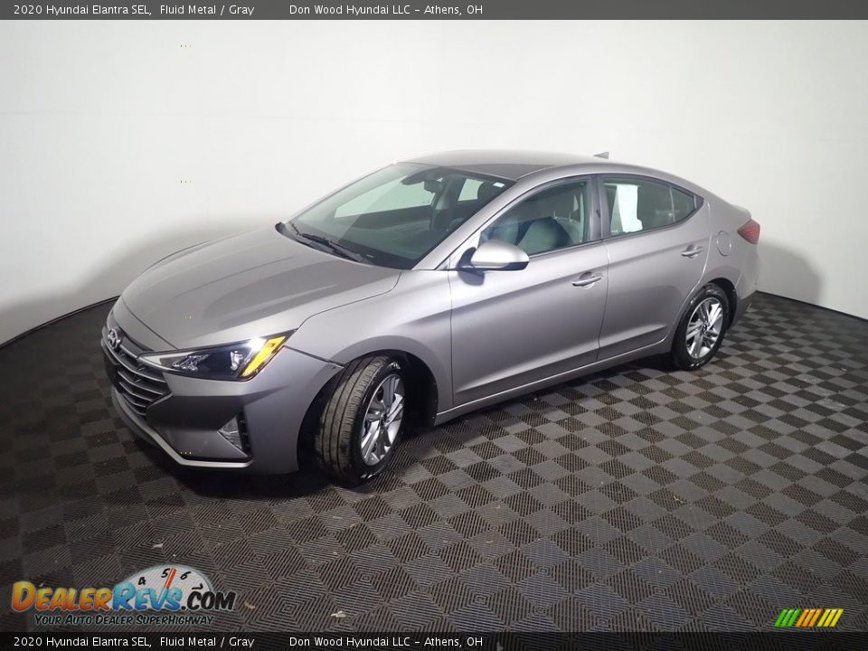 2020 Hyundai Elantra SEL Fluid Metal / Gray Photo #10