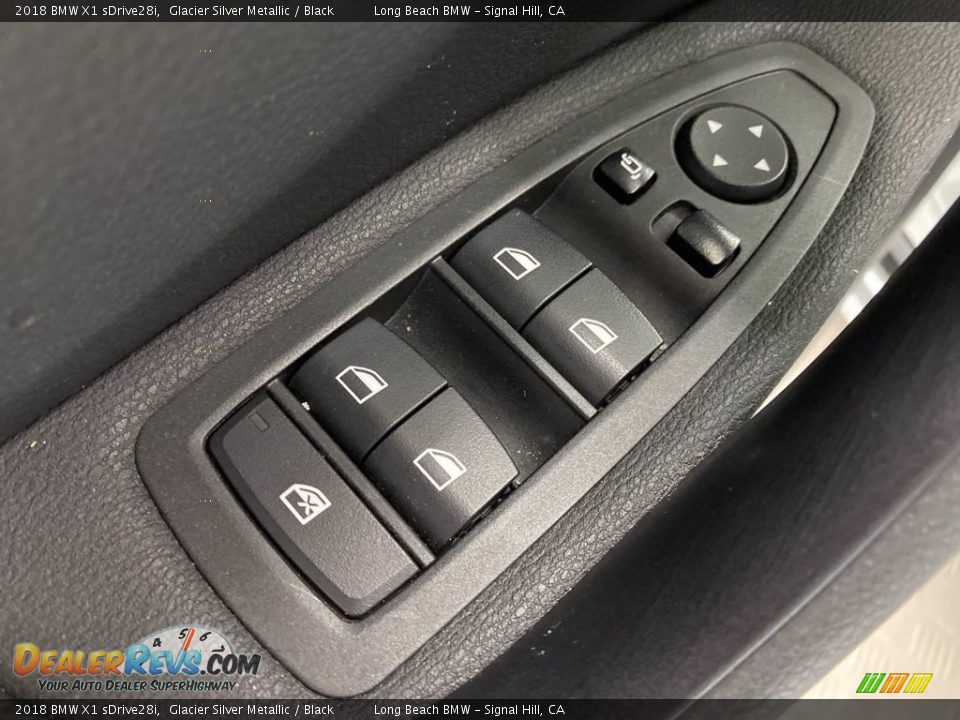 2018 BMW X1 sDrive28i Glacier Silver Metallic / Black Photo #14