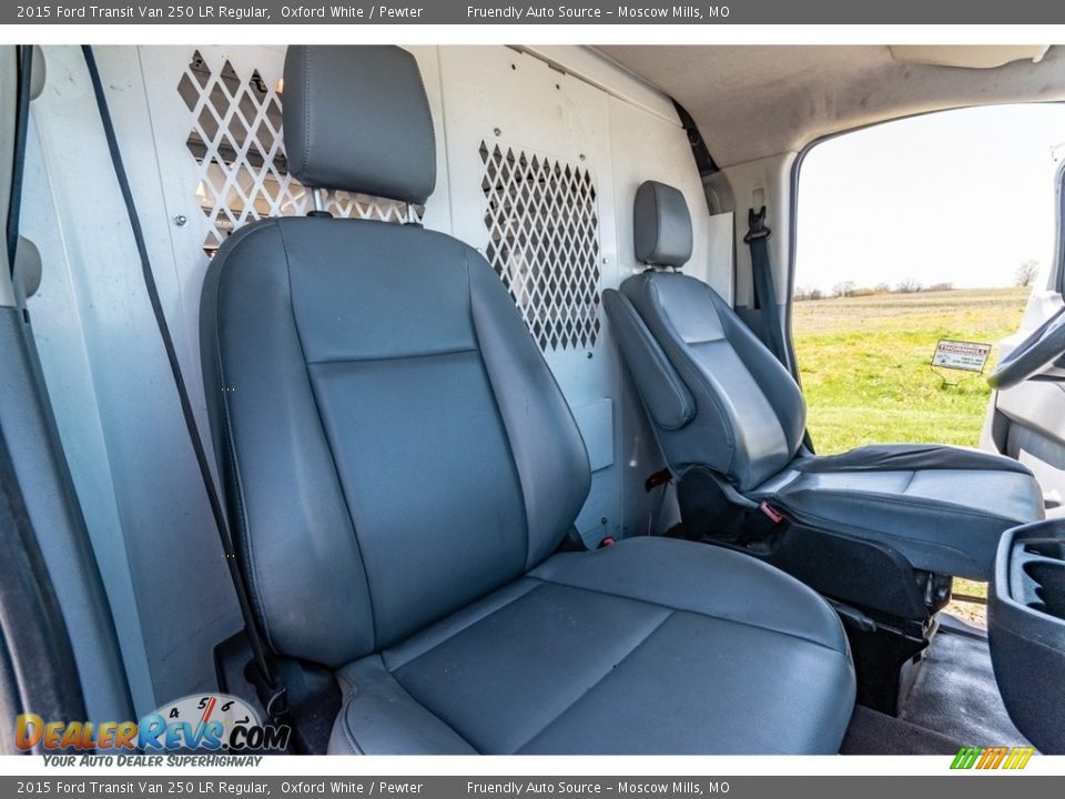 2015 Ford Transit Van 250 LR Regular Oxford White / Pewter Photo #28