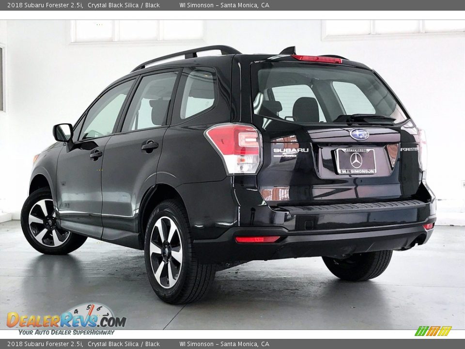 2018 Subaru Forester 2.5i Crystal Black Silica / Black Photo #10