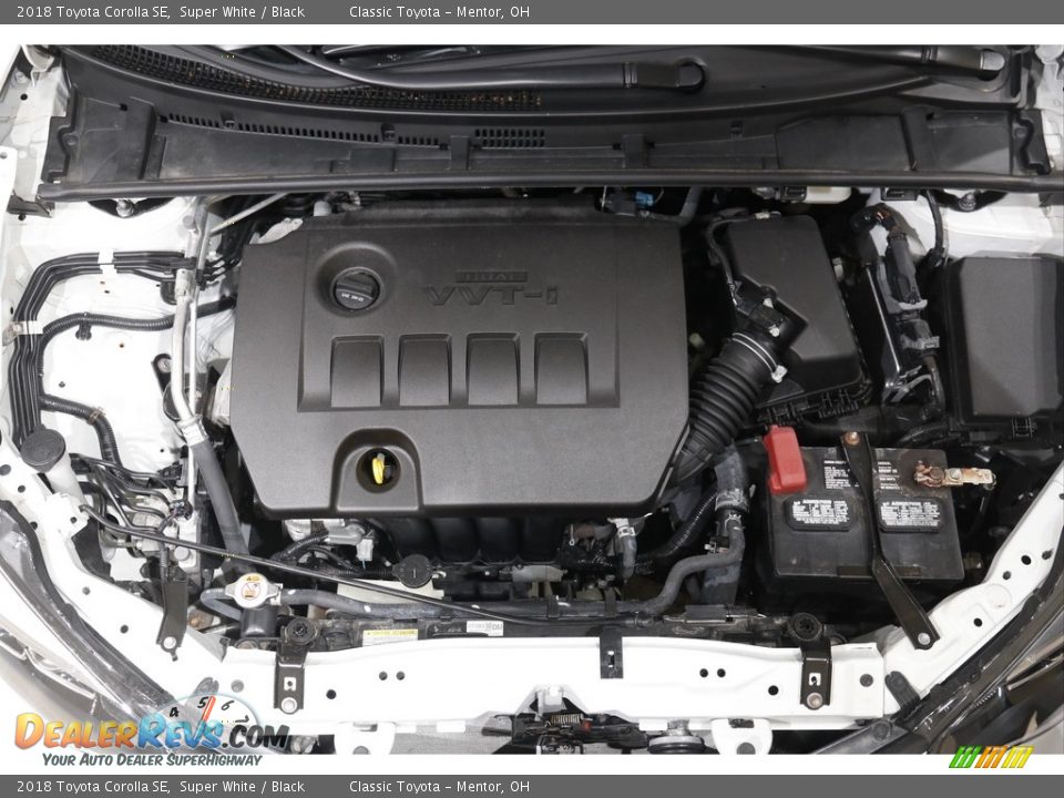 2018 Toyota Corolla SE Super White / Black Photo #17