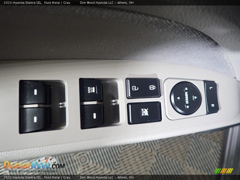 2020 Hyundai Elantra SEL Fluid Metal / Gray Photo #22