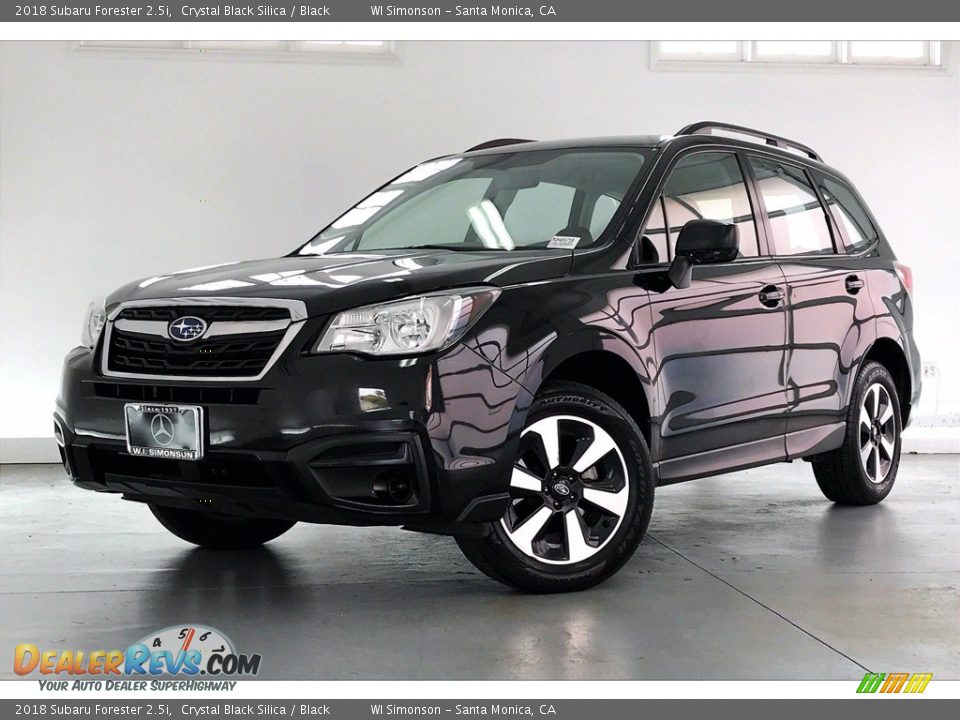 2018 Subaru Forester 2.5i Crystal Black Silica / Black Photo #12