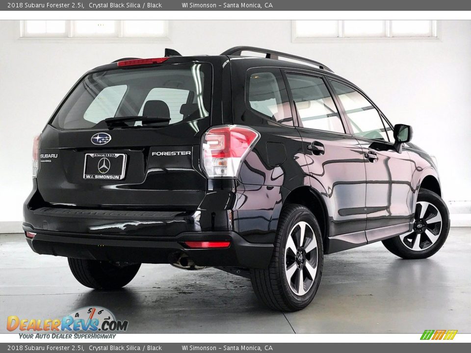 2018 Subaru Forester 2.5i Crystal Black Silica / Black Photo #13