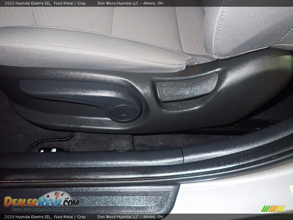 2020 Hyundai Elantra SEL Fluid Metal / Gray Photo #24