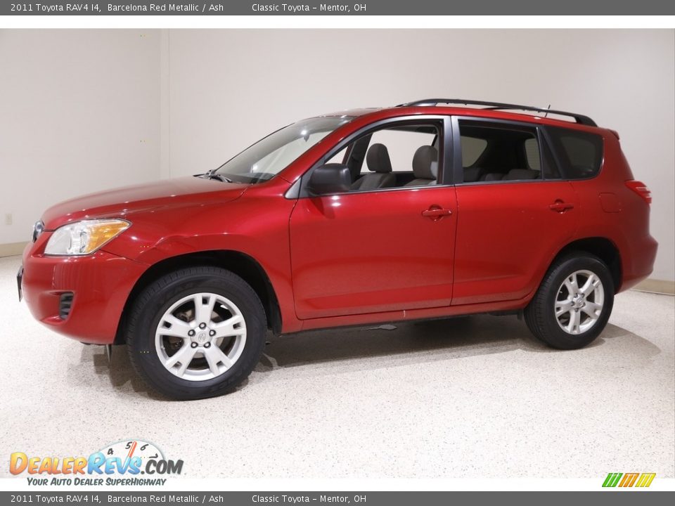 2011 Toyota RAV4 I4 Barcelona Red Metallic / Ash Photo #3