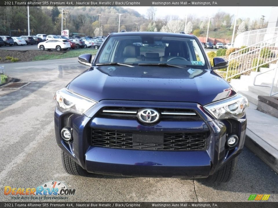 2021 Toyota 4Runner SR5 Premium 4x4 Nautical Blue Metallic / Black/Graphite Photo #10