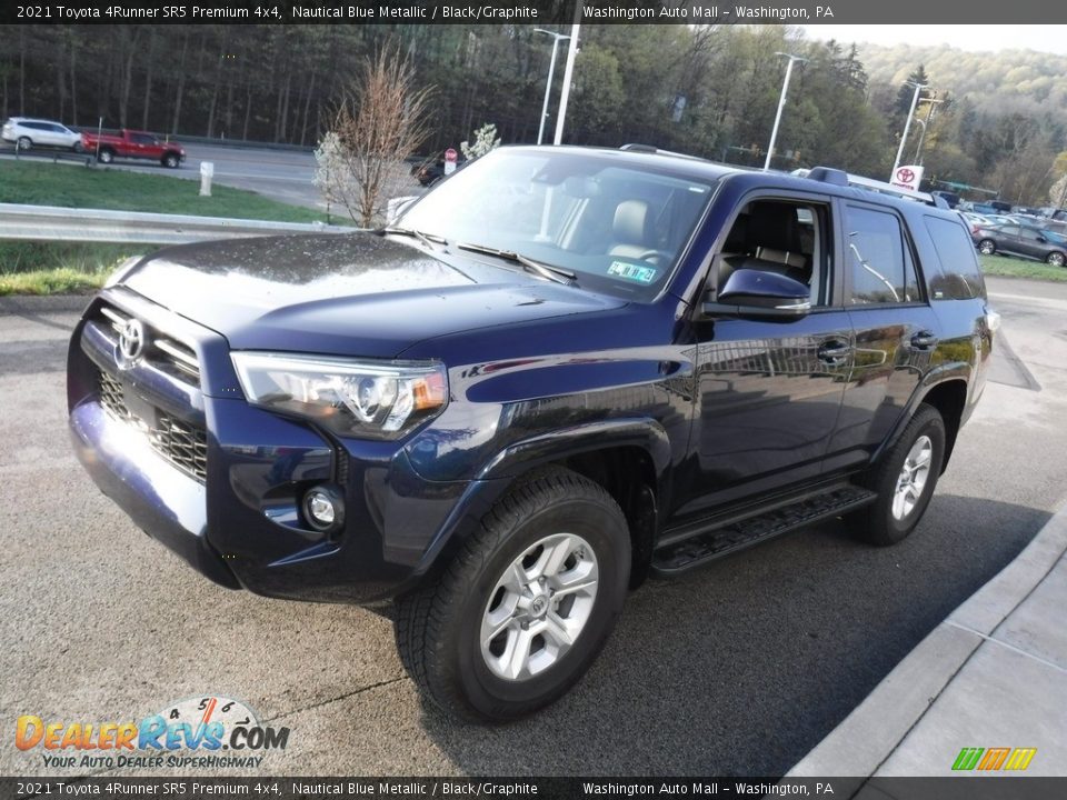 2021 Toyota 4Runner SR5 Premium 4x4 Nautical Blue Metallic / Black/Graphite Photo #11