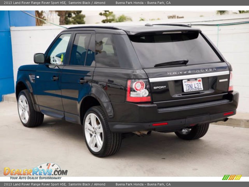 2013 Land Rover Range Rover Sport HSE Santorini Black / Almond Photo #2