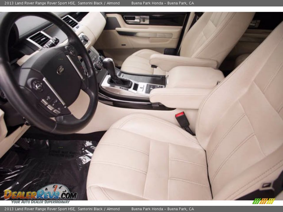 2013 Land Rover Range Rover Sport HSE Santorini Black / Almond Photo #3