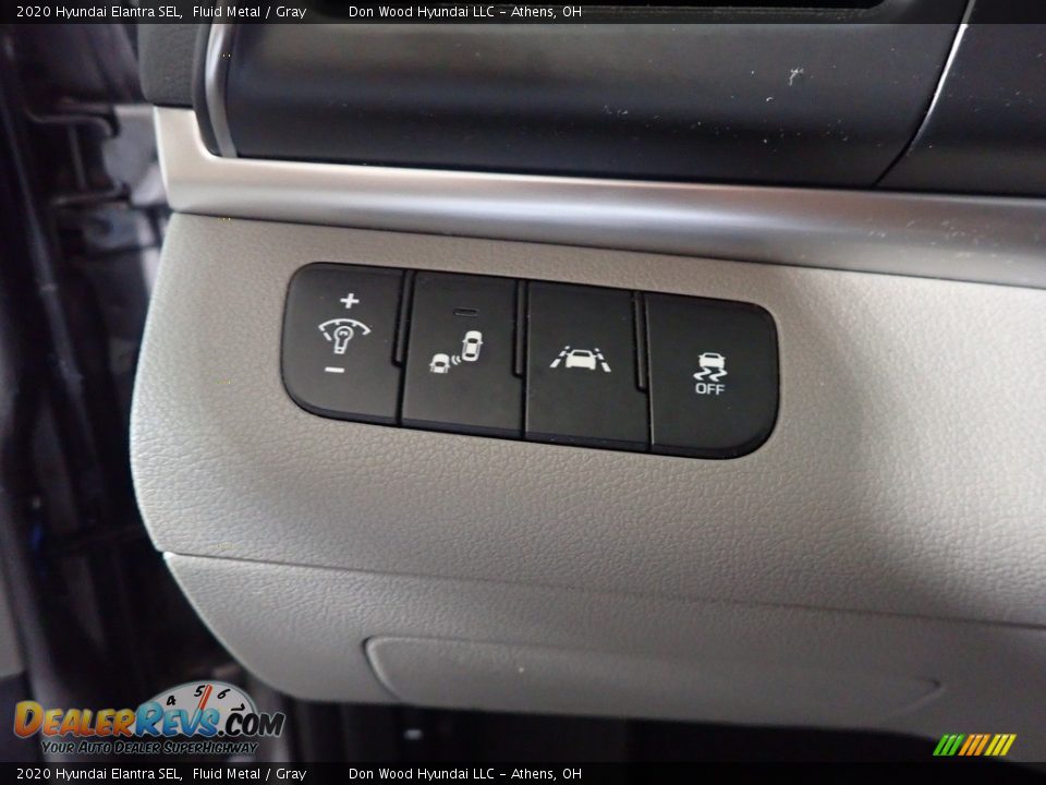 2020 Hyundai Elantra SEL Fluid Metal / Gray Photo #32