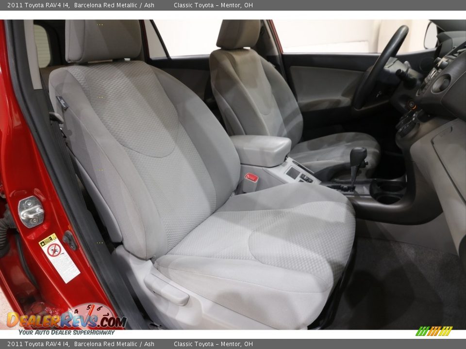 2011 Toyota RAV4 I4 Barcelona Red Metallic / Ash Photo #12