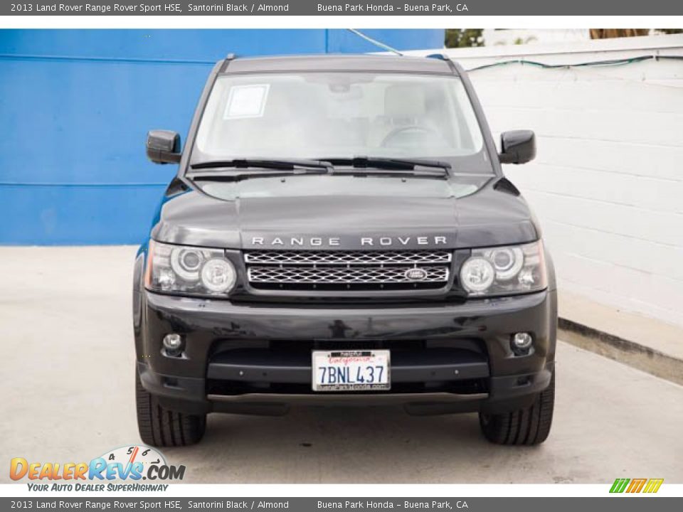 2013 Land Rover Range Rover Sport HSE Santorini Black / Almond Photo #7