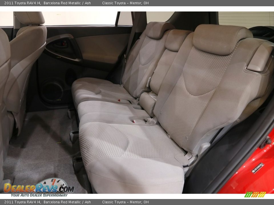 2011 Toyota RAV4 I4 Barcelona Red Metallic / Ash Photo #14