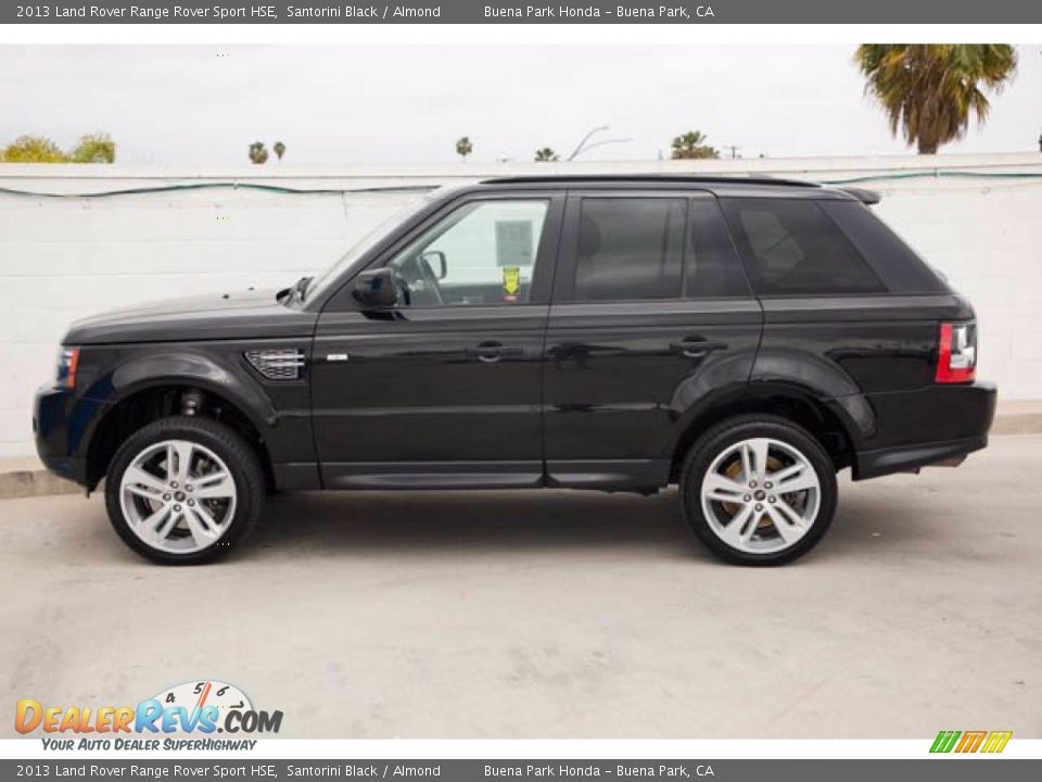 2013 Land Rover Range Rover Sport HSE Santorini Black / Almond Photo #8