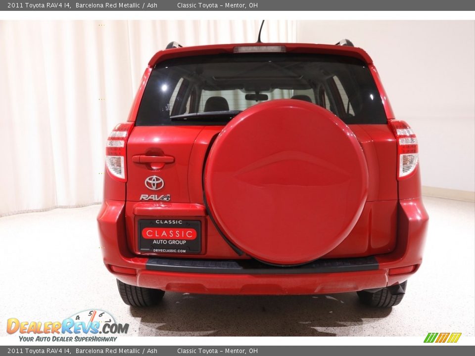 2011 Toyota RAV4 I4 Barcelona Red Metallic / Ash Photo #15