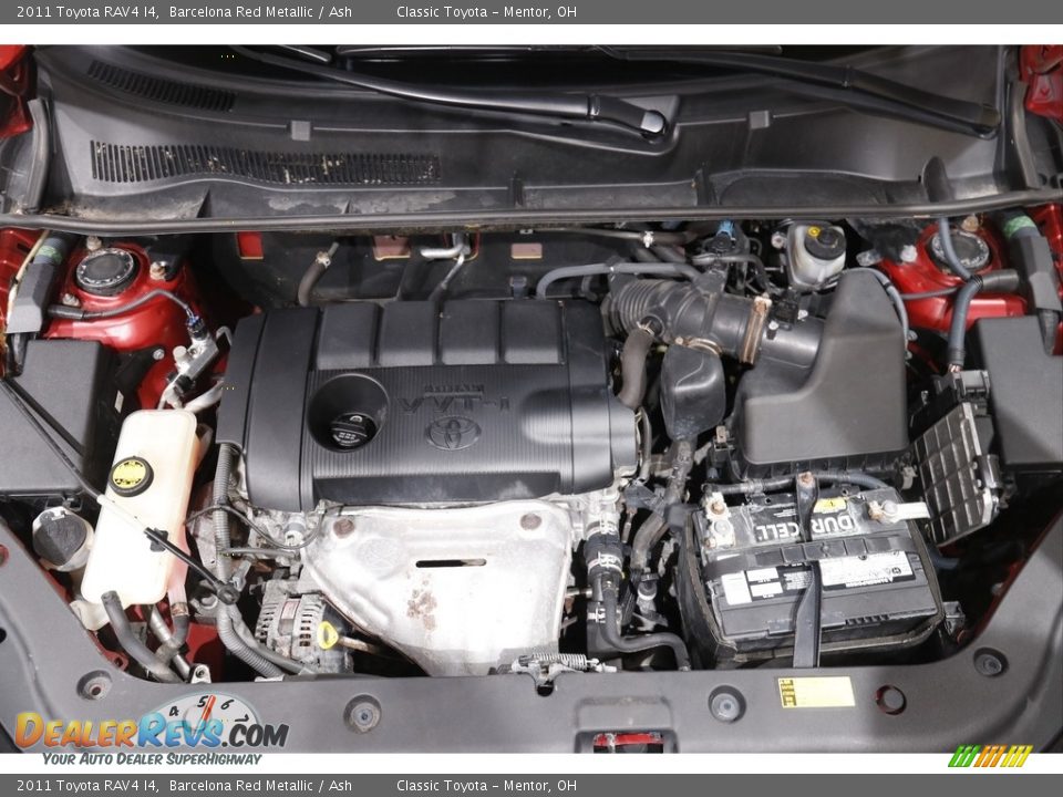 2011 Toyota RAV4 I4 Barcelona Red Metallic / Ash Photo #16