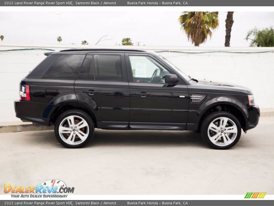 2013 Land Rover Range Rover Sport HSE Santorini Black / Almond Photo #12