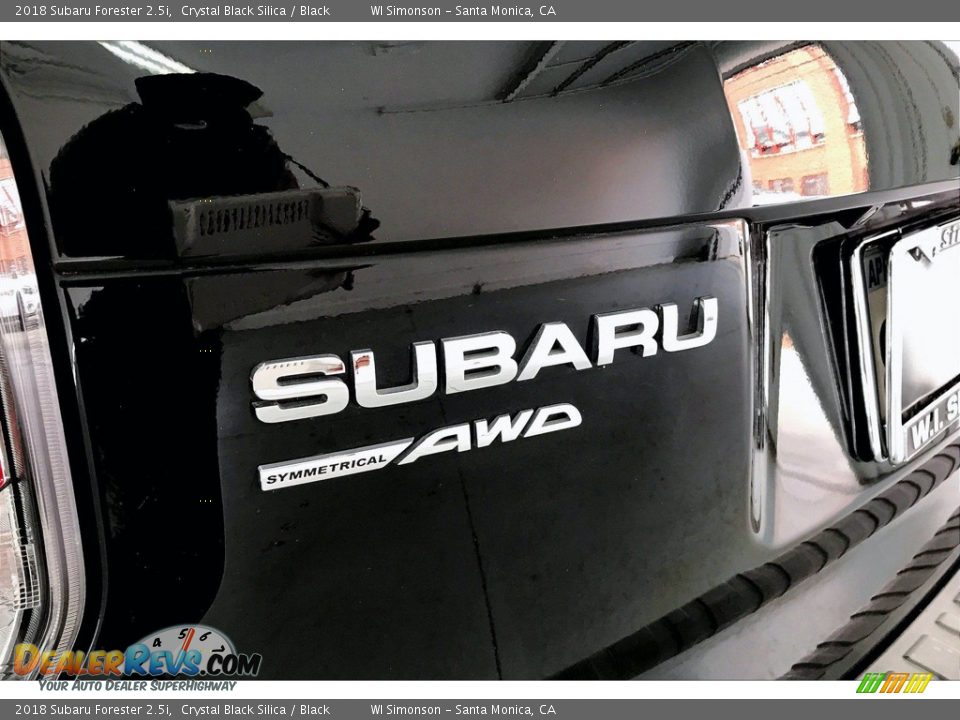 2018 Subaru Forester 2.5i Crystal Black Silica / Black Photo #30