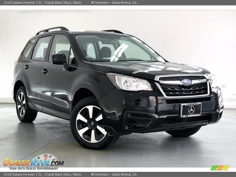 2018 Subaru Forester 2.5i Crystal Black Silica / Black Photo #33