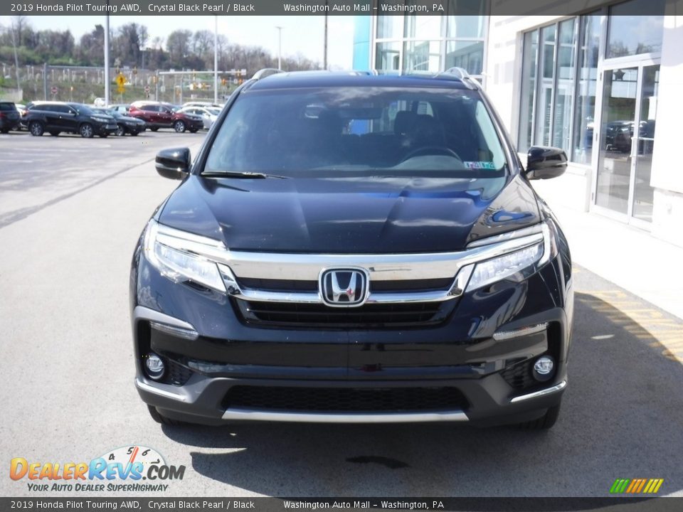 2019 Honda Pilot Touring AWD Crystal Black Pearl / Black Photo #5