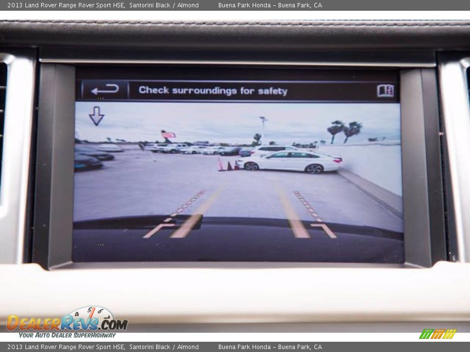 2013 Land Rover Range Rover Sport HSE Santorini Black / Almond Photo #26