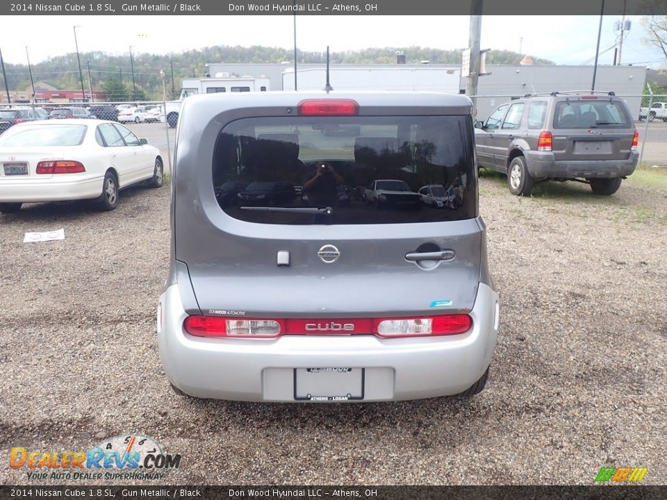 2014 Nissan Cube 1.8 SL Gun Metallic / Black Photo #11