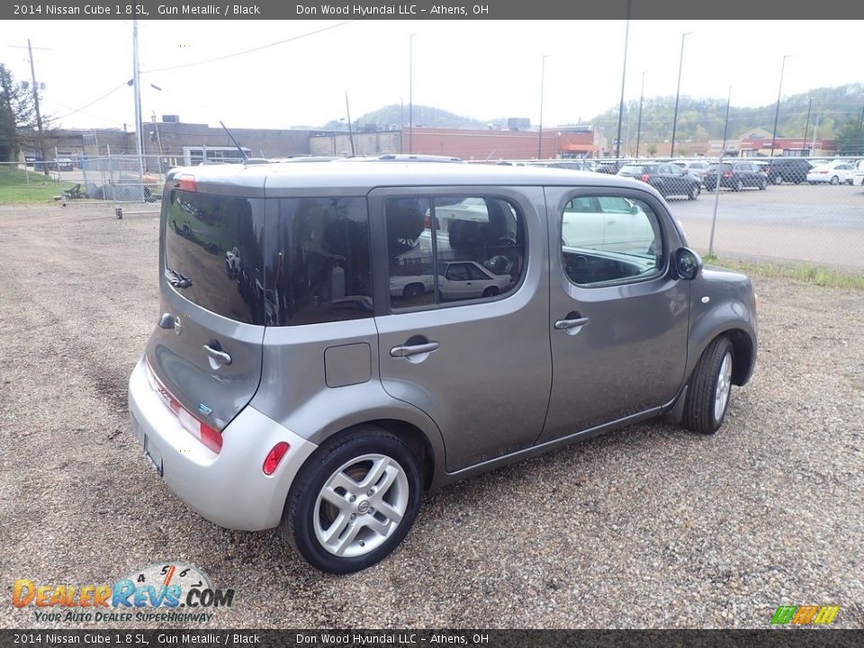 2014 Nissan Cube 1.8 SL Gun Metallic / Black Photo #12