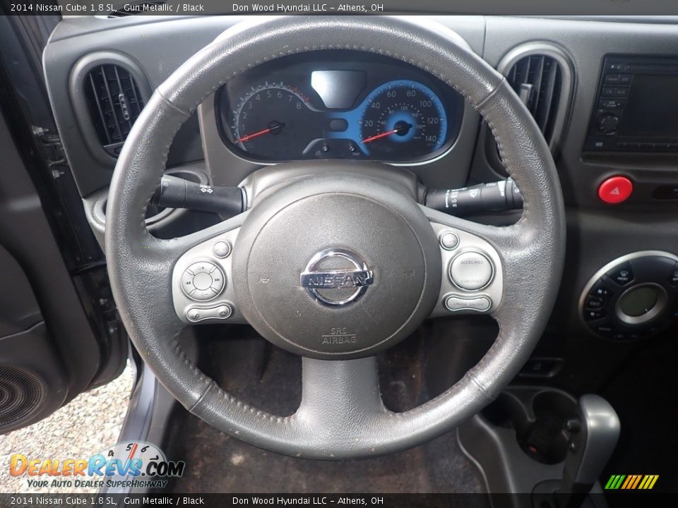 2014 Nissan Cube 1.8 SL Gun Metallic / Black Photo #13