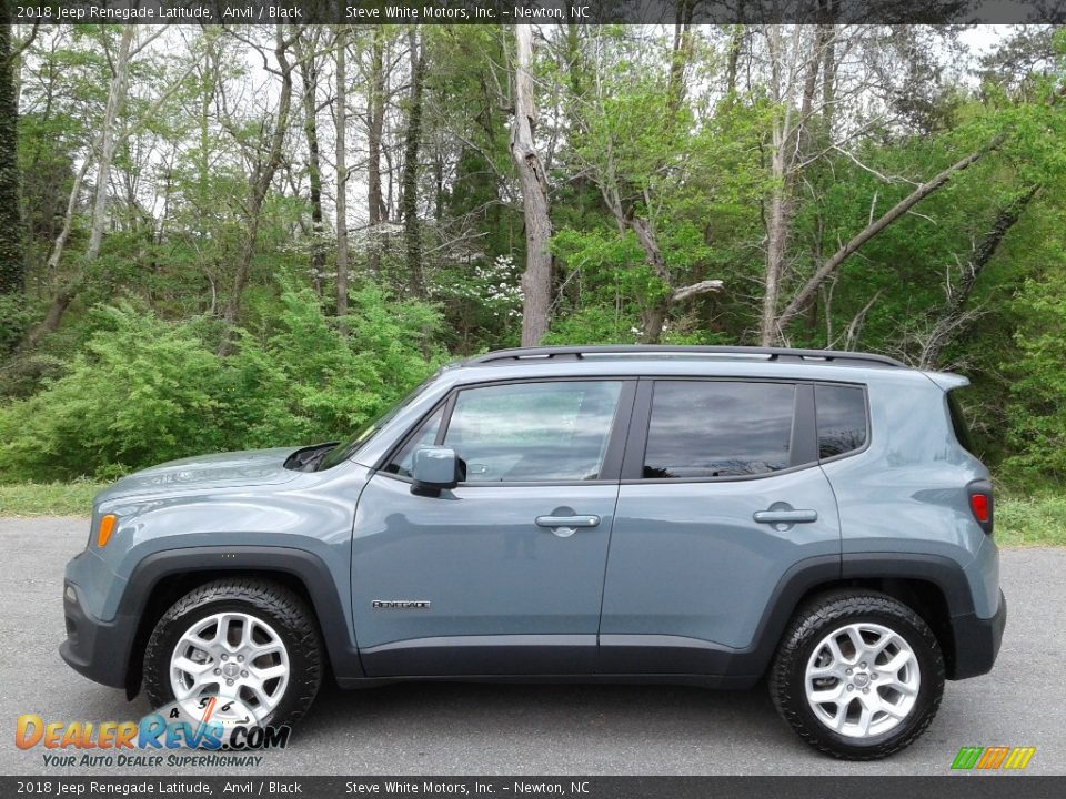 2018 Jeep Renegade Latitude Anvil / Black Photo #1