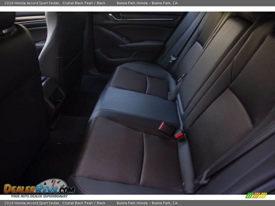 2019 Honda Accord Sport Sedan Crystal Black Pearl / Black Photo #4