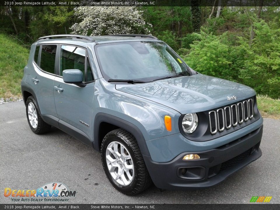 2018 Jeep Renegade Latitude Anvil / Black Photo #4