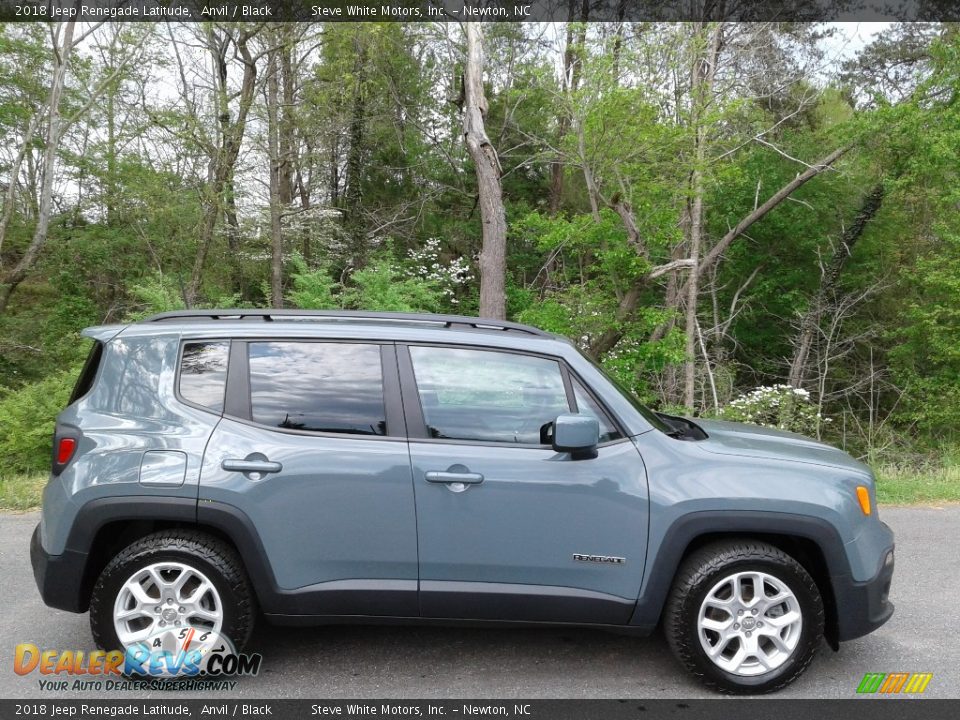 2018 Jeep Renegade Latitude Anvil / Black Photo #5