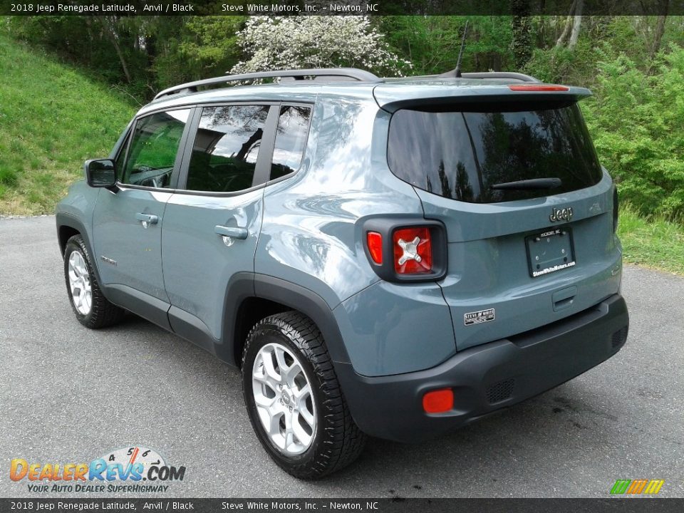 2018 Jeep Renegade Latitude Anvil / Black Photo #8