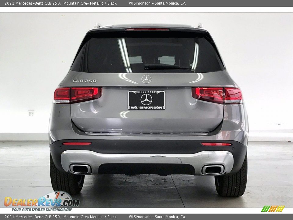 2021 Mercedes-Benz GLB 250 Mountain Grey Metallic / Black Photo #3