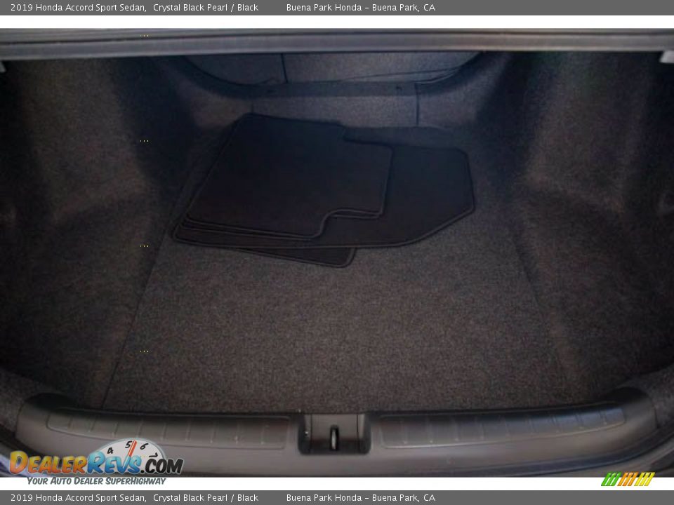 2019 Honda Accord Sport Sedan Crystal Black Pearl / Black Photo #20