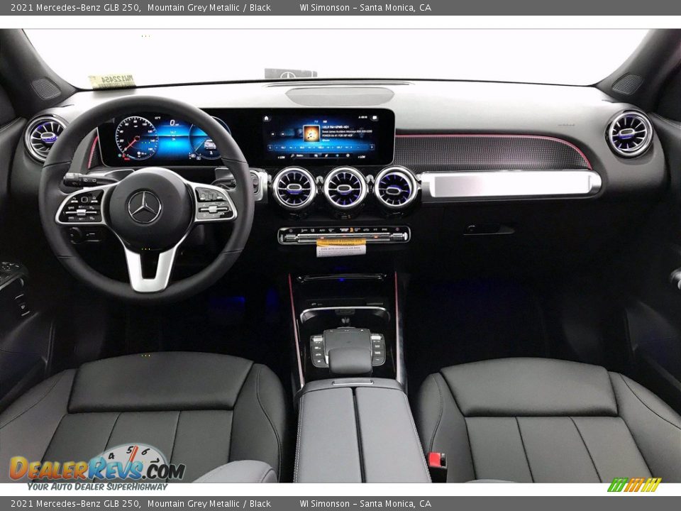 2021 Mercedes-Benz GLB 250 Mountain Grey Metallic / Black Photo #6