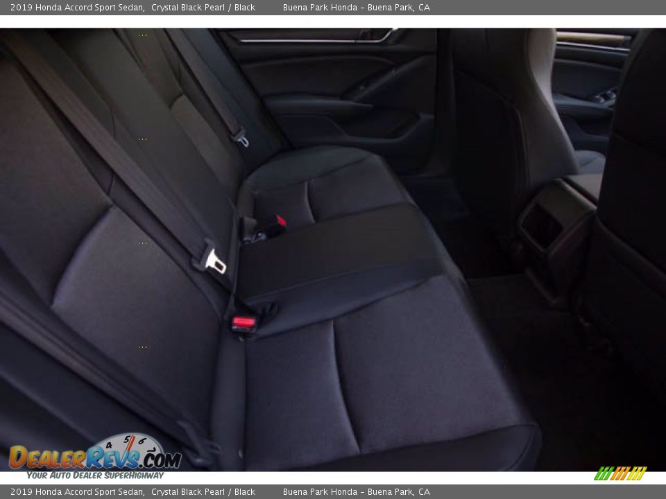 2019 Honda Accord Sport Sedan Crystal Black Pearl / Black Photo #21
