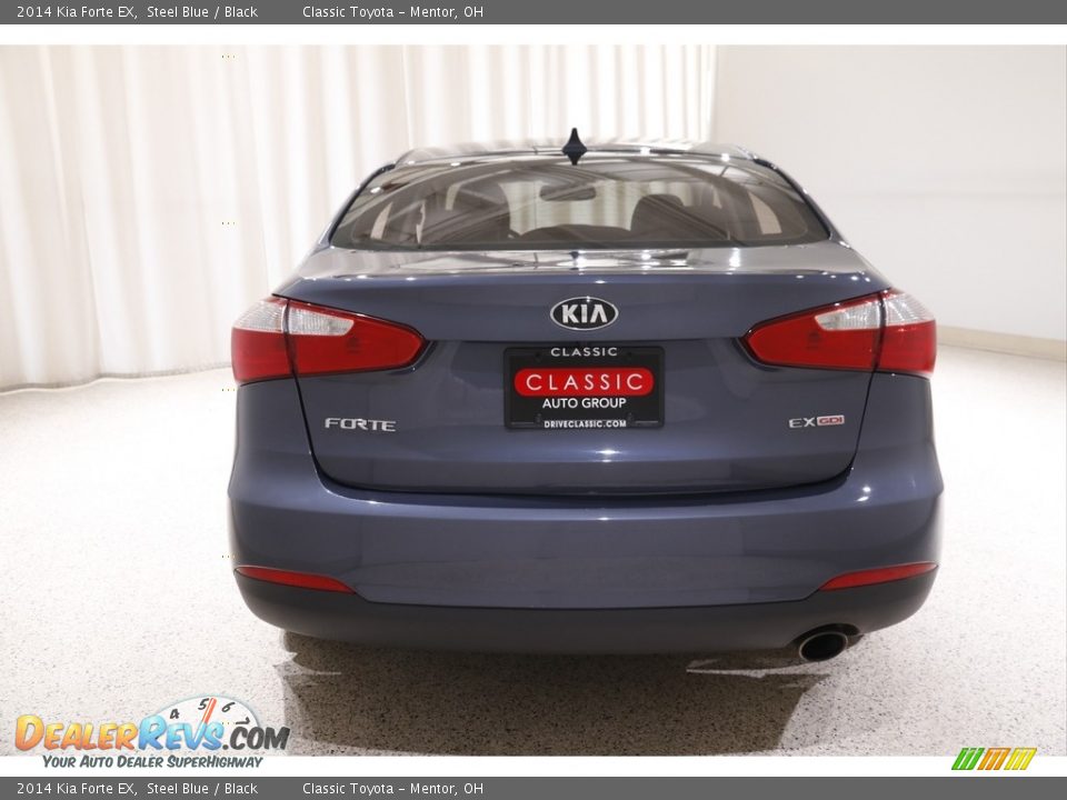 2014 Kia Forte EX Steel Blue / Black Photo #18