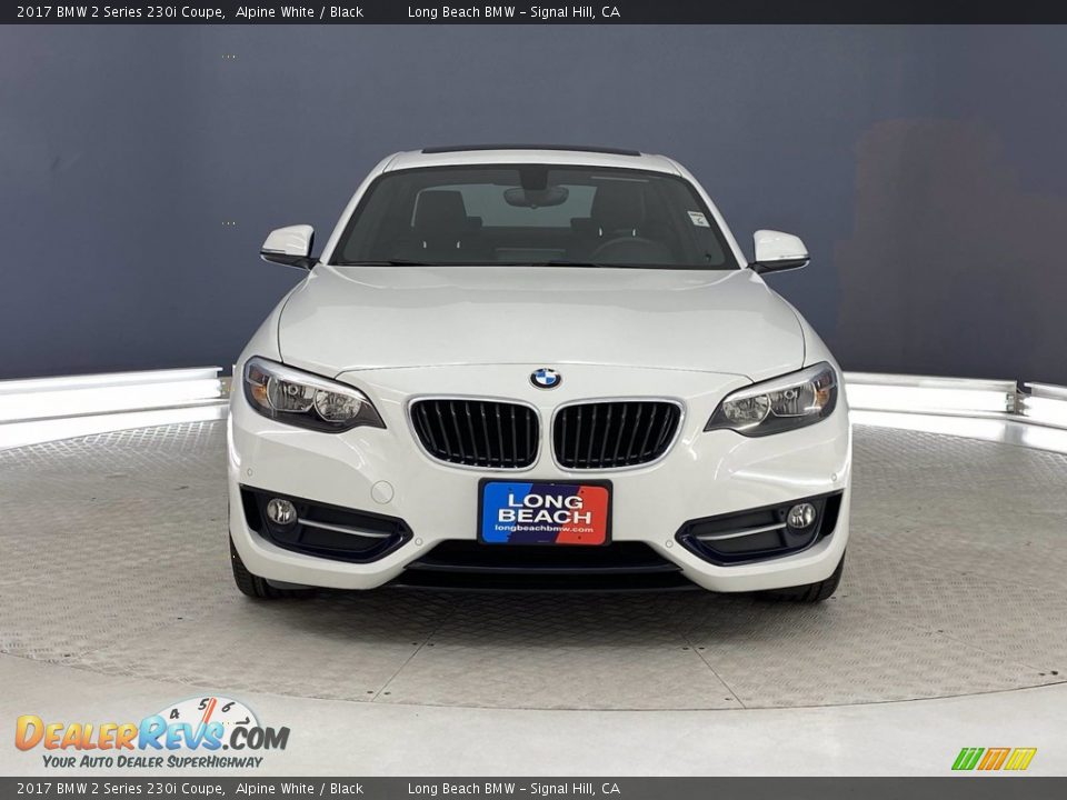 2017 BMW 2 Series 230i Coupe Alpine White / Black Photo #2