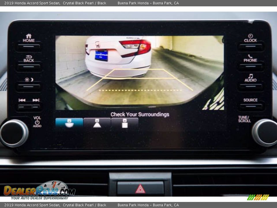 2019 Honda Accord Sport Sedan Crystal Black Pearl / Black Photo #26