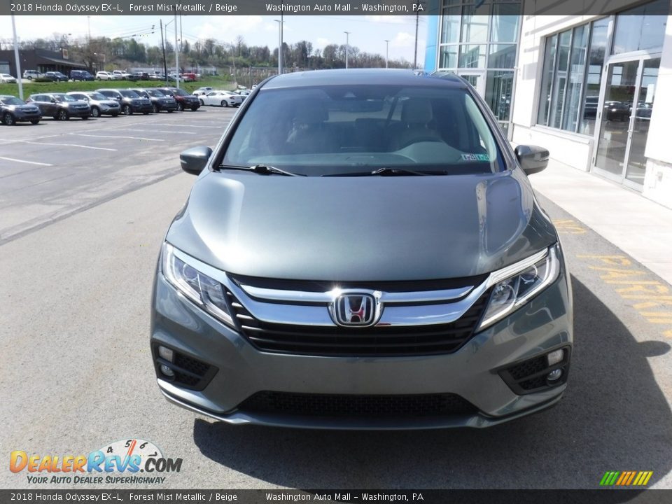 2018 Honda Odyssey EX-L Forest Mist Metallic / Beige Photo #5