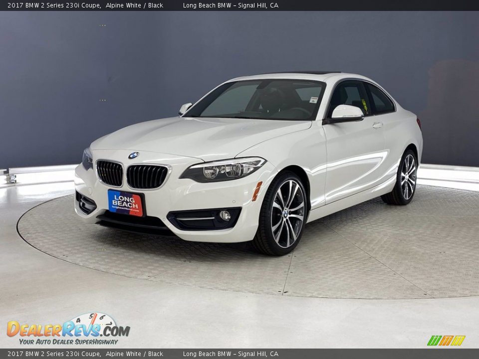 2017 BMW 2 Series 230i Coupe Alpine White / Black Photo #3