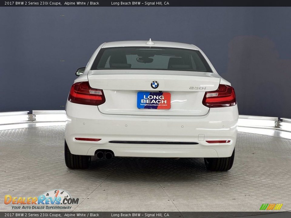 2017 BMW 2 Series 230i Coupe Alpine White / Black Photo #4