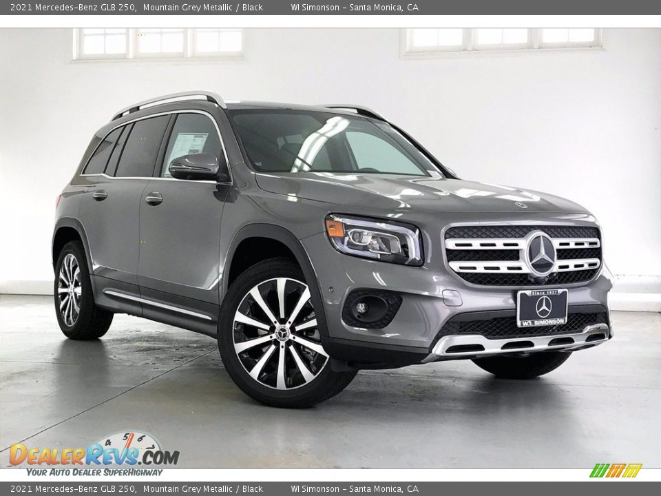 2021 Mercedes-Benz GLB 250 Mountain Grey Metallic / Black Photo #12