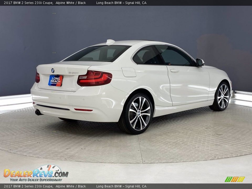 2017 BMW 2 Series 230i Coupe Alpine White / Black Photo #5